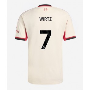 Liverpool Florian Wirtz #7 Gostujuci Dres 2025-26 Kratak Rukavima